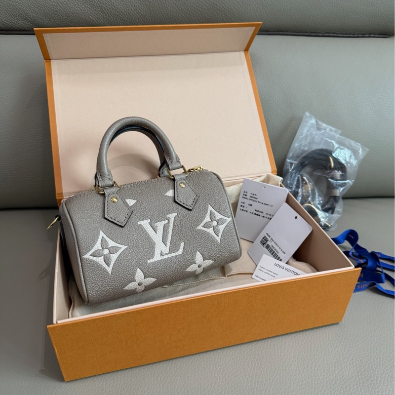 「M.Y精品」LV M82890 nano speedy 大象灰-0