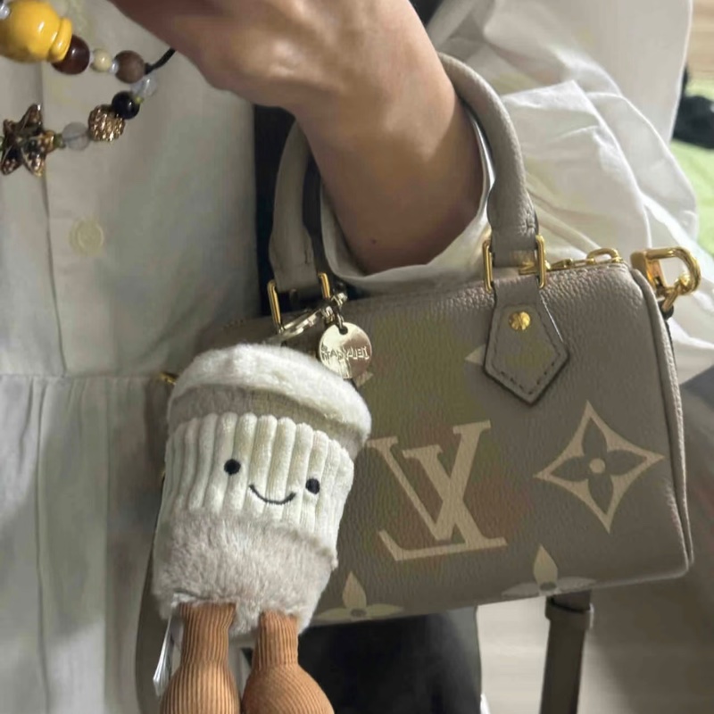 「M.Y精品」LV M82890 nano speedy 大象灰-2