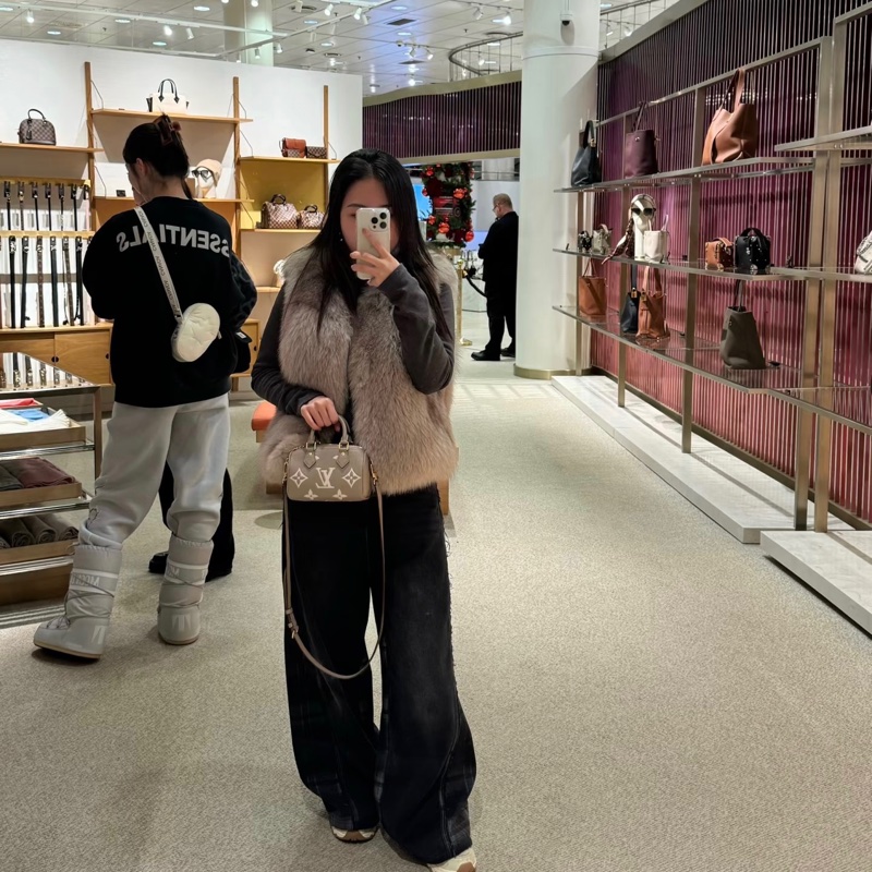 「M.Y精品」LV M82890 nano speedy 大象灰-4