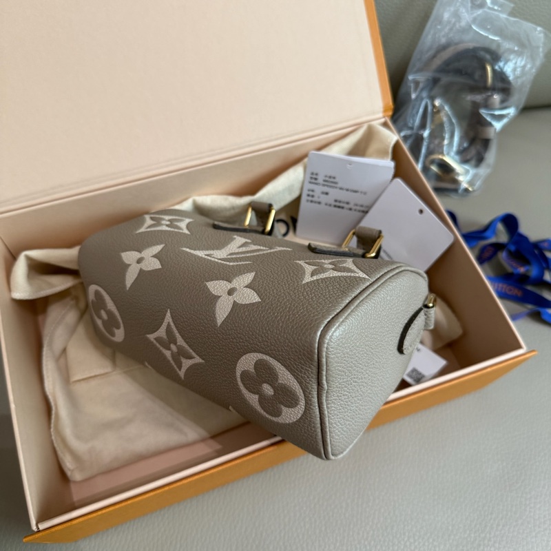 「M.Y精品」LV M82890 nano speedy 大象灰-5
