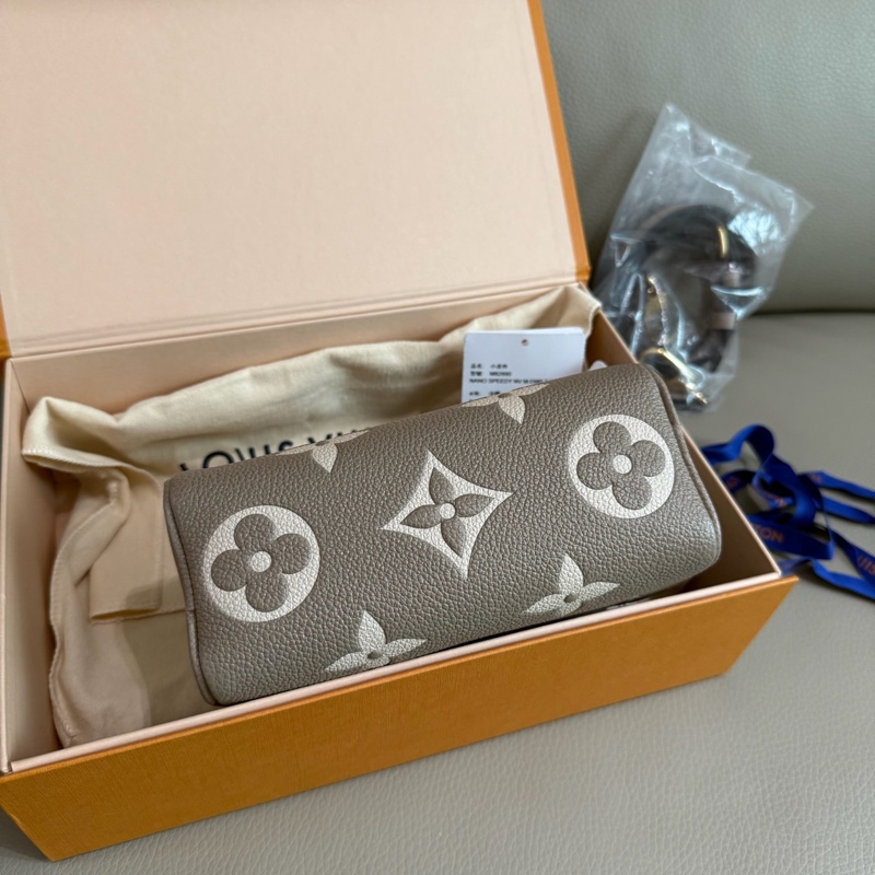 「M.Y精品」LV M82890 nano speedy 大象灰-10