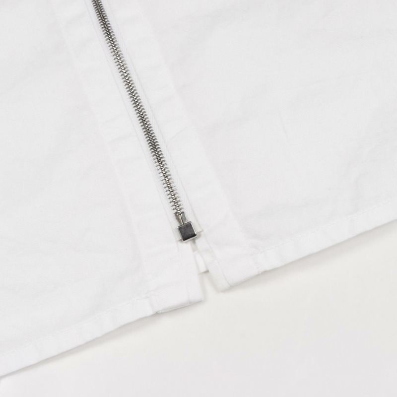 愛馬仕 Sellier 羈扣長袖襯衫,純棉材質,白色,二手,女款 34 碼-5