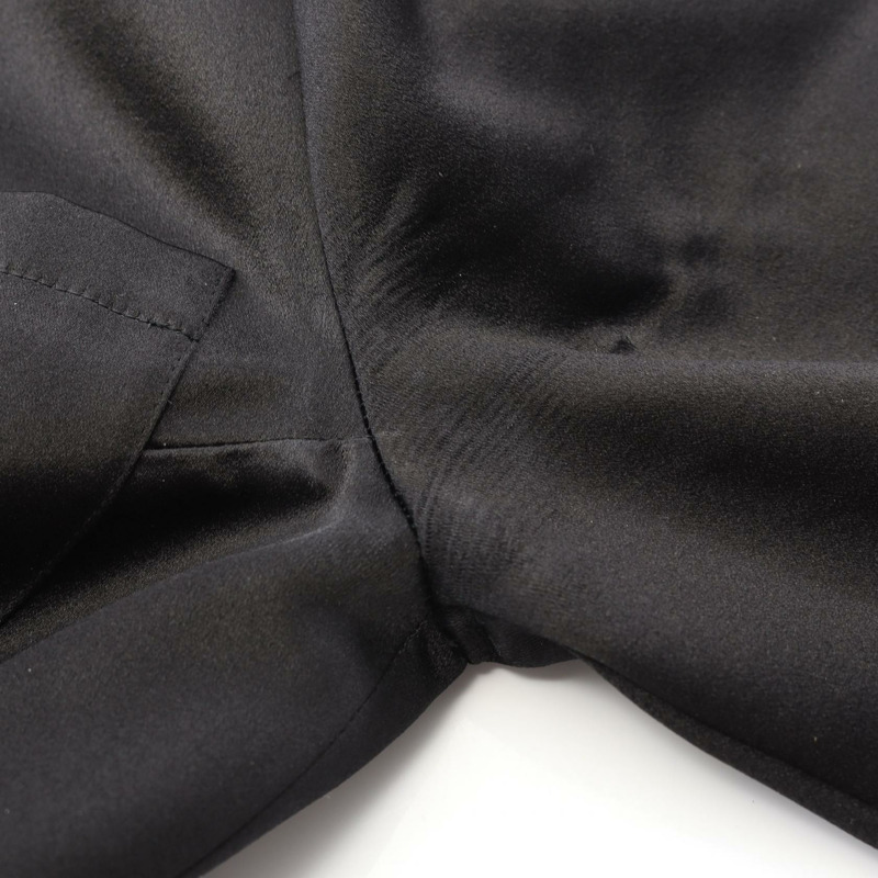 香奈兒 (CHANEL) 38 號洋裝 P54312V08850 黑色真絲二手女裝-7