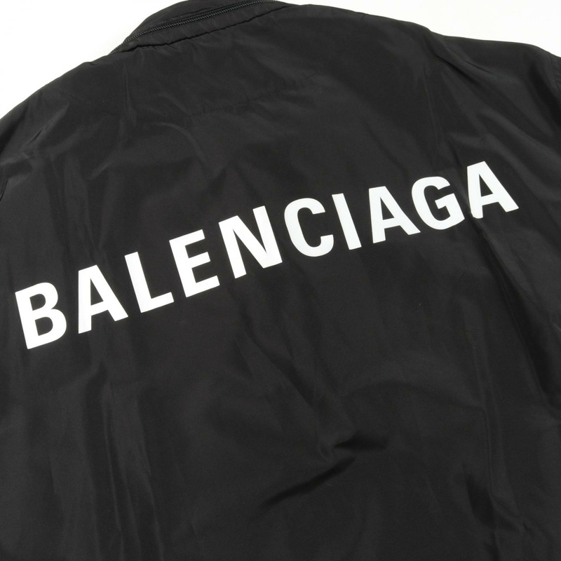 巴黎世家 其他夾克 聚酯纖維/人造絲 黑色 二手 男款-10