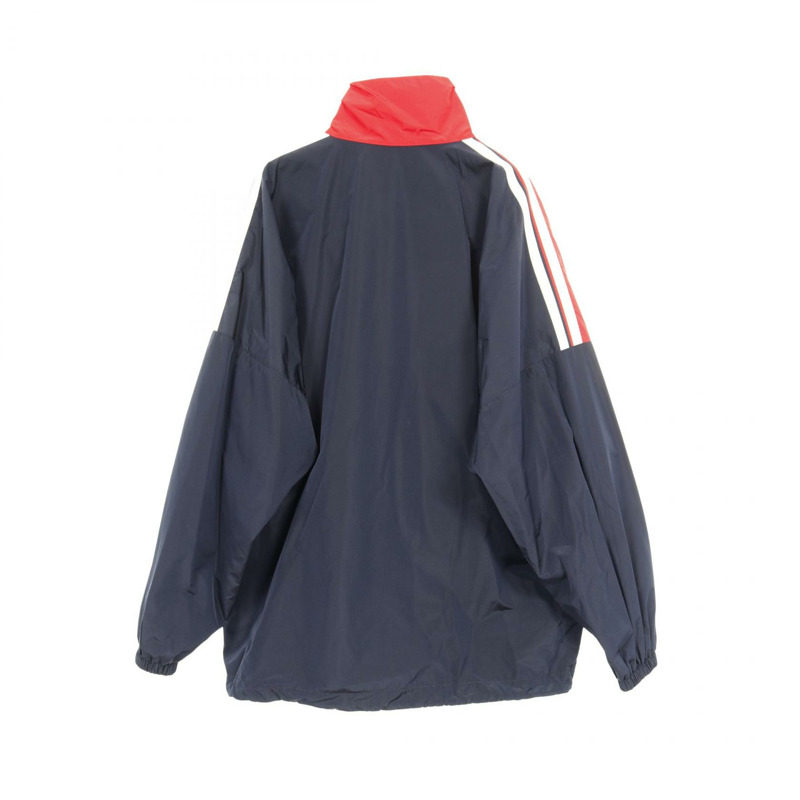 BALENCIAGA 其他夾克 聚酯纖維 海軍藍 紅色 白色 二手 男士-1