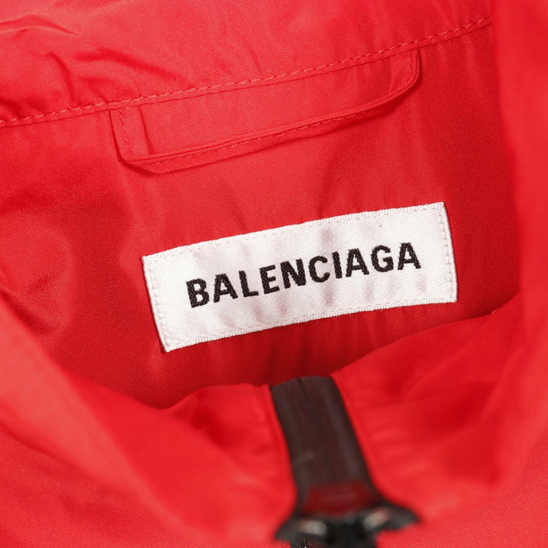 BALENCIAGA 其他夾克 聚酯纖維 海軍藍 紅色 白色 二手 男士-2