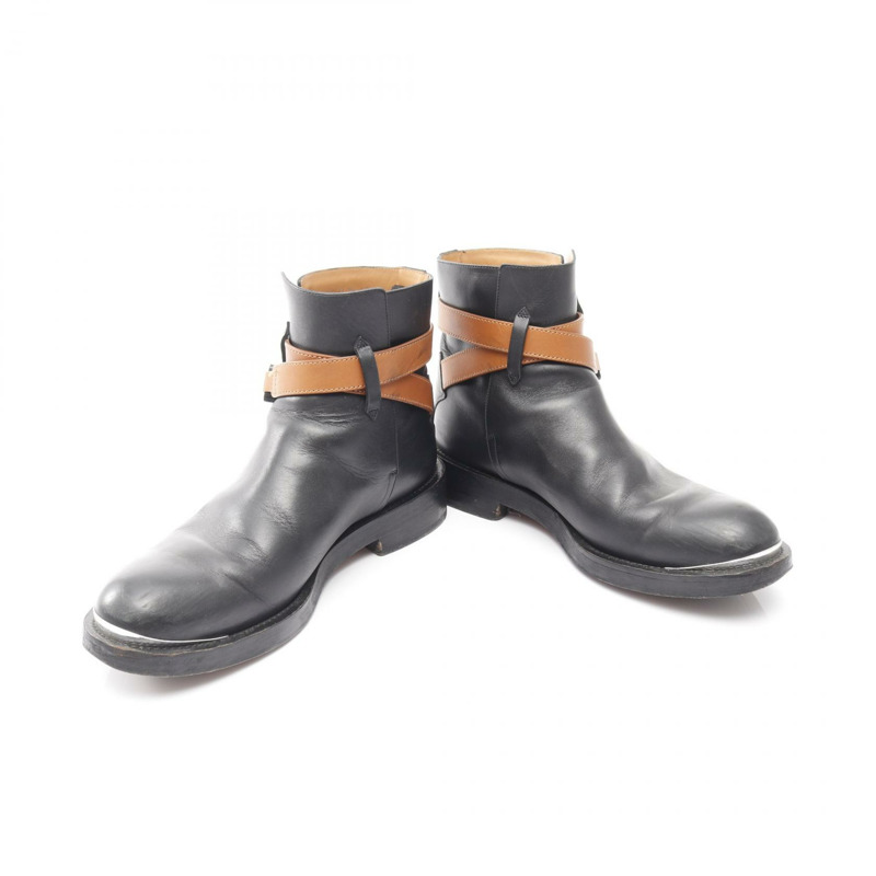 Christian Dior Evidence Jodhpur 搭扣短靴 #43 3B0239ZGK 黑色皮革-2