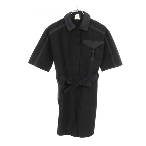 愛馬仕連身褲 3E0406DP 純棉黑色 二手 女款 34碼