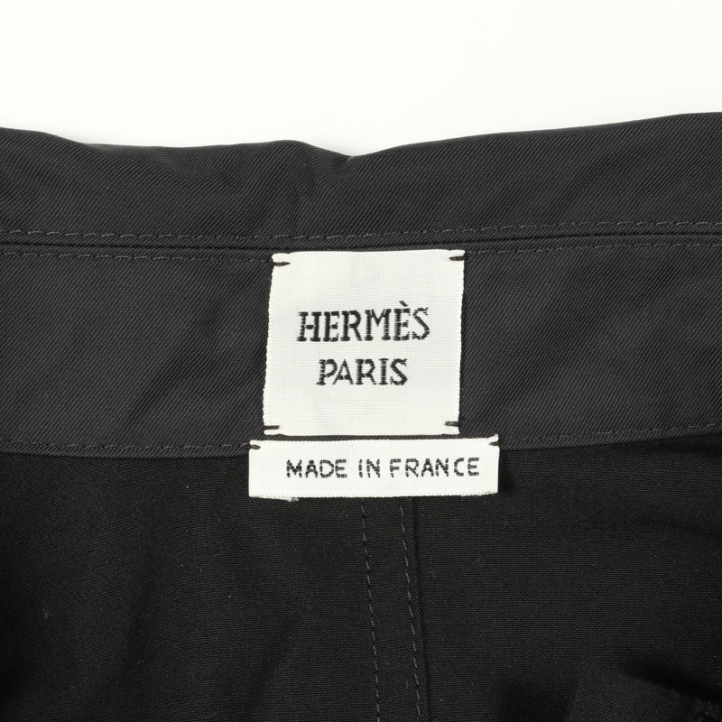 愛馬仕連身褲 3E0406DP 純棉黑色 二手 女款 34碼-2