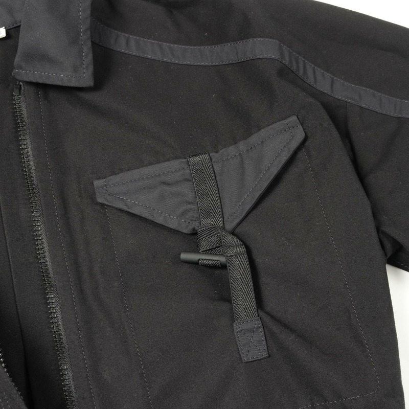 愛馬仕連身褲 3E0406DP 純棉黑色 二手 女款 34碼-6