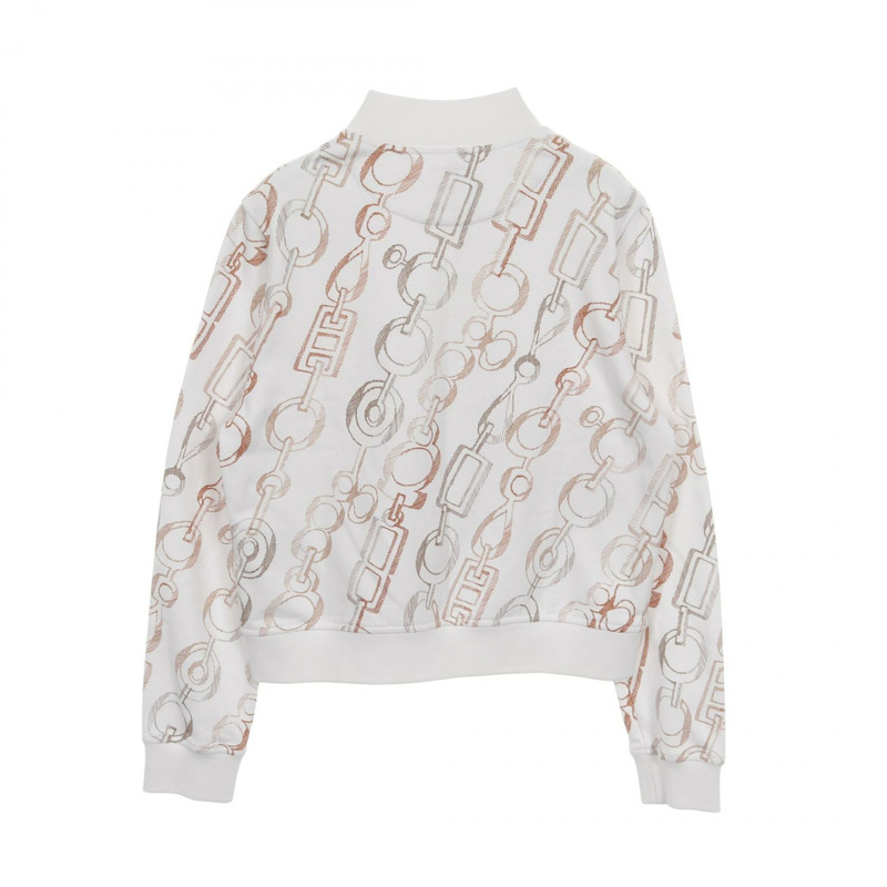 愛馬仕 DO RE BOUCLES 其他外套 棉質 白色 棕色 白色 二手 女款-1