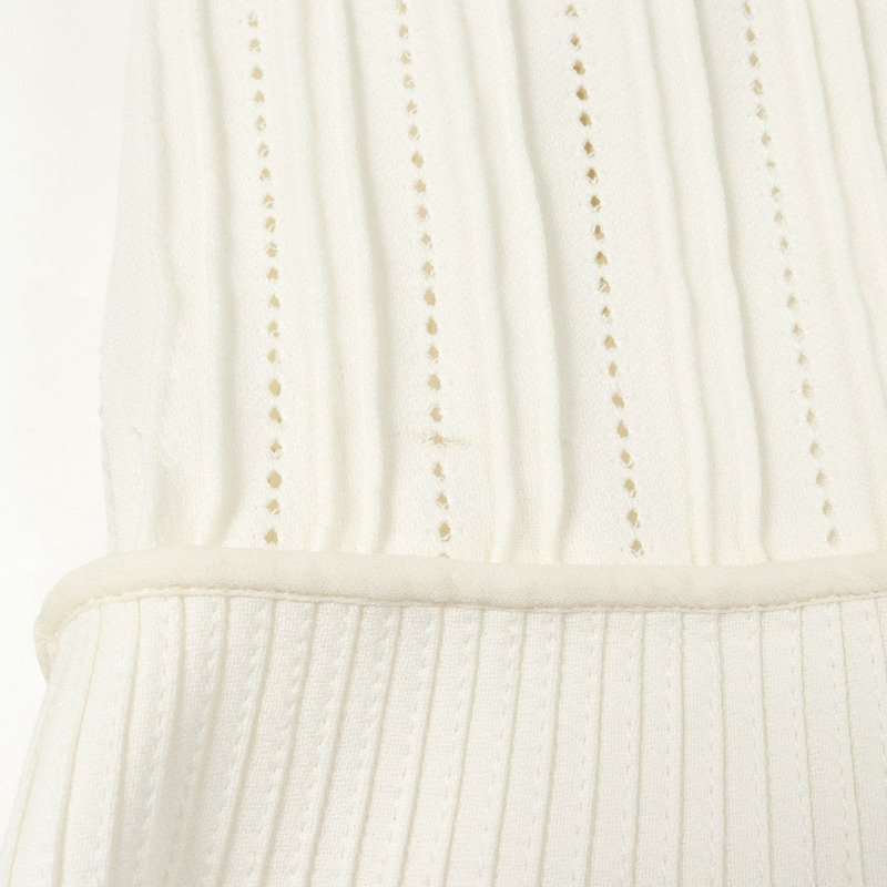 愛馬仕白色真絲棉質女襯衫，二手，尺寸34-5