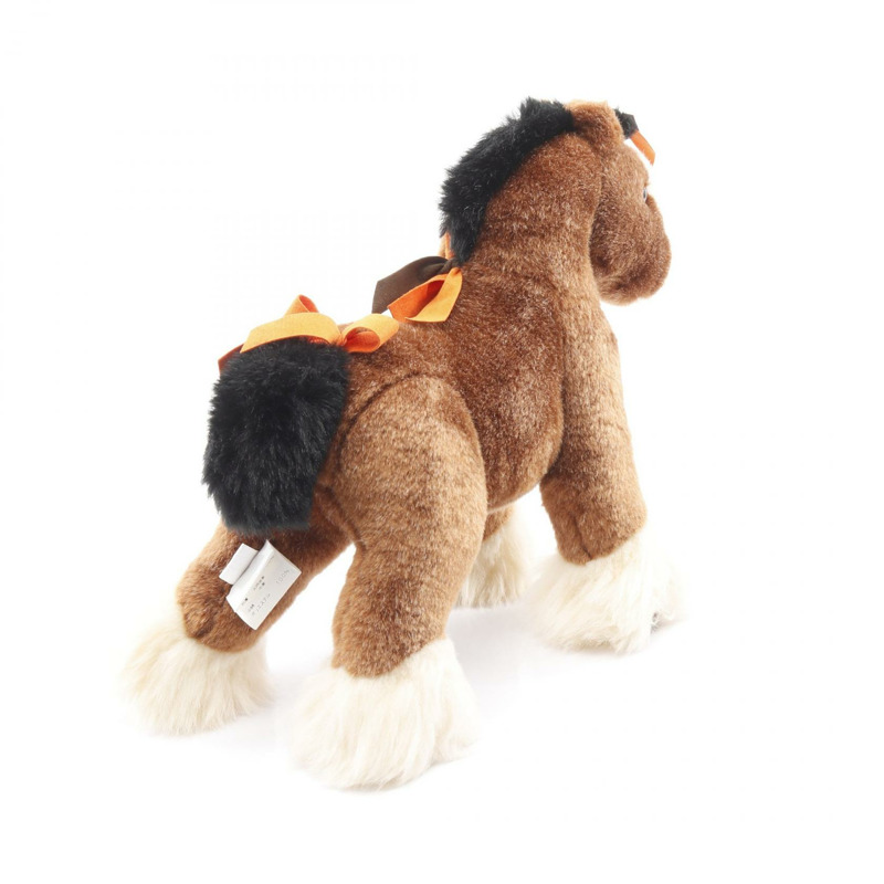 愛馬仕 Elmy PPM 毛絨馬,麂皮絨,壓克力材質,棕色、米色、黑色,二手,男女通用-1