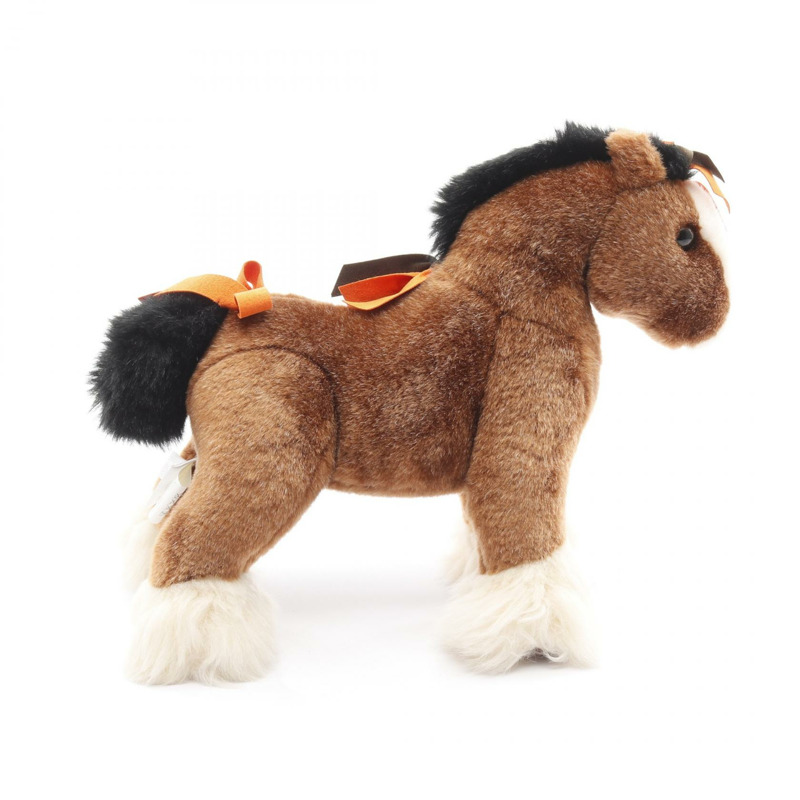 愛馬仕 Elmy PPM 毛絨馬,麂皮絨,壓克力材質,棕色、米色、黑色,二手,男女通用-2