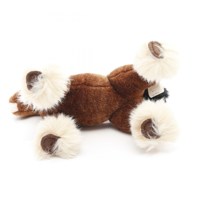 愛馬仕 Elmy PPM 毛絨馬,麂皮絨,壓克力材質,棕色、米色、黑色,二手,男女通用-3