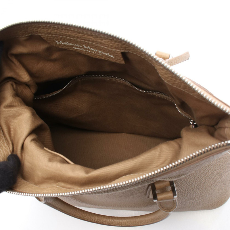 Maison Margiela 5AC 中型肩挎包 米色皮革 二手 女士-2