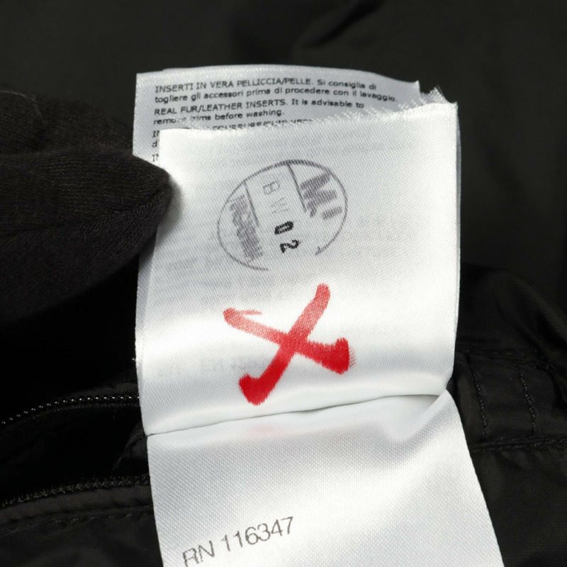 MONCLER BYRON 羽絨外套 4136725 尼龍 黑色 二手 男款-6