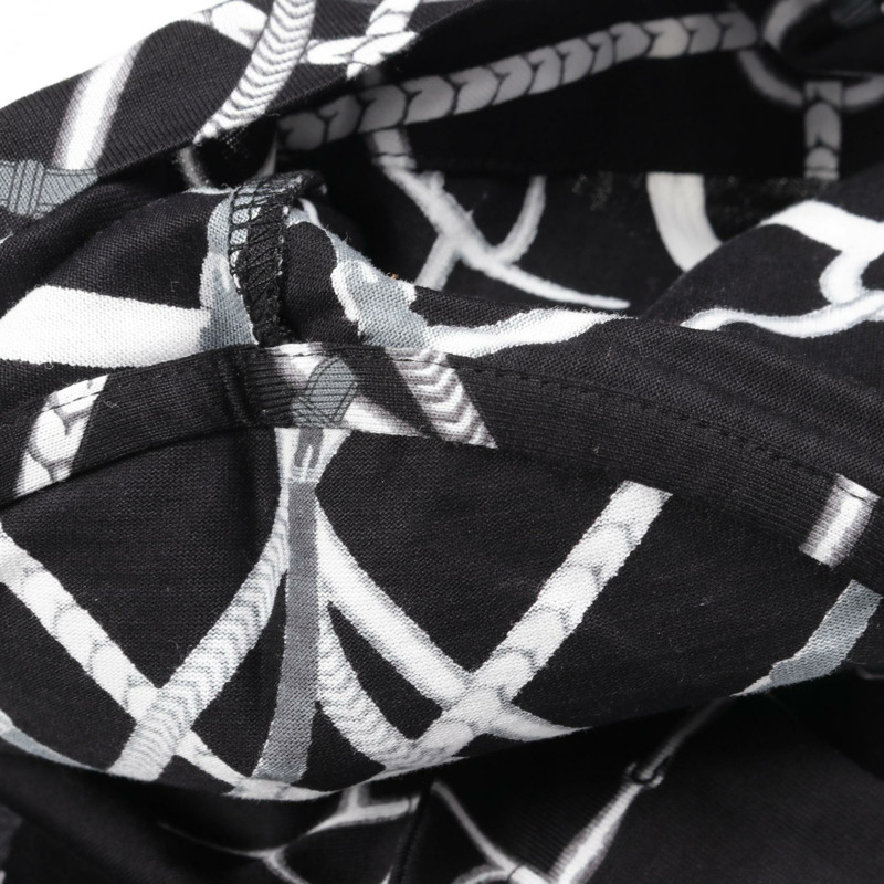 愛馬仕 PARCOURS SANS FAUTE T卹洋裝 #34 純棉黑灰色二手女款-6