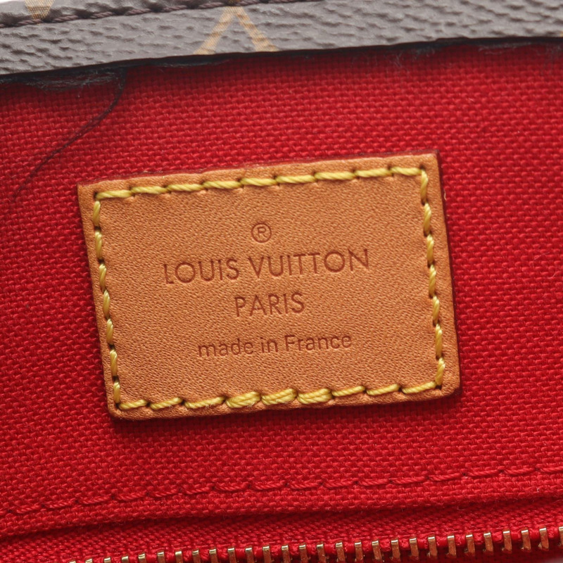 路易威登 Sac Plat BB 斜背包 M45847 Monogram 皮革 棕色 二手-3