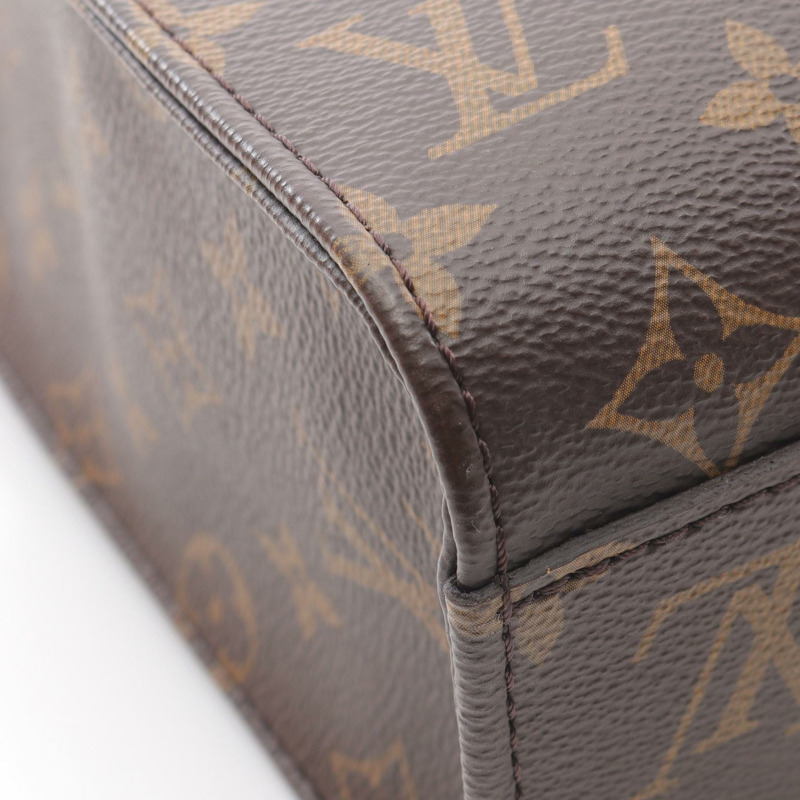 路易威登 Sac Plat BB 斜背包 M45847 Monogram 皮革 棕色 二手-9