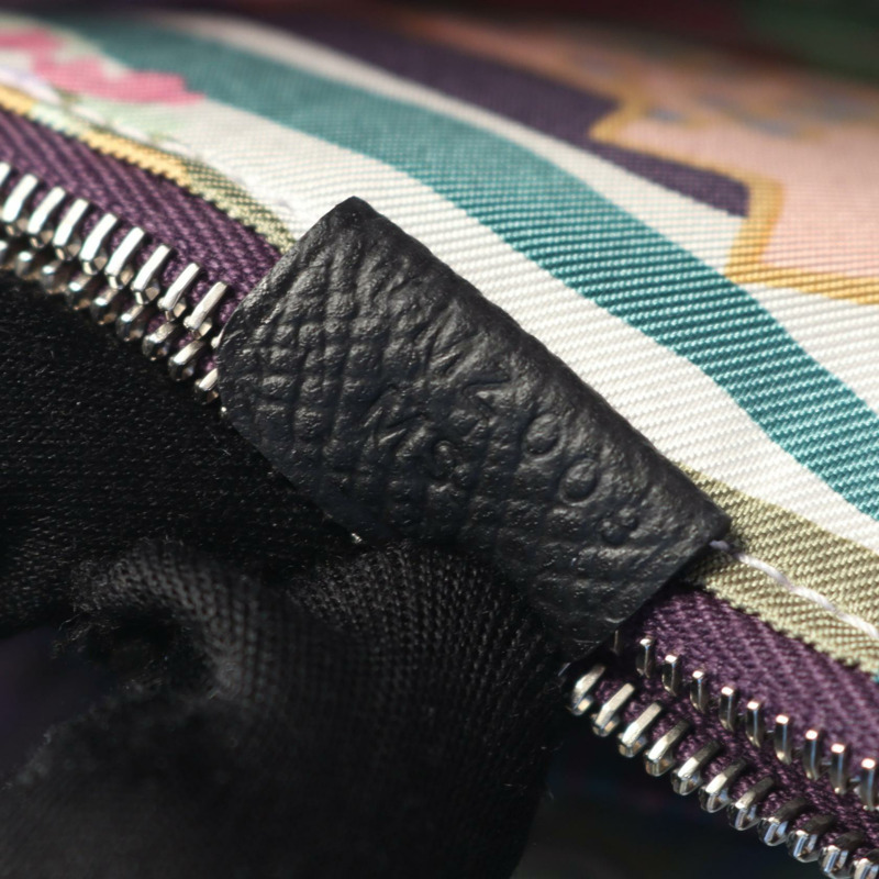 愛馬仕 Azap 迷你 SilkIn 皮夾,黑色 Epsom 皮革,二手 SHW 皮革-4