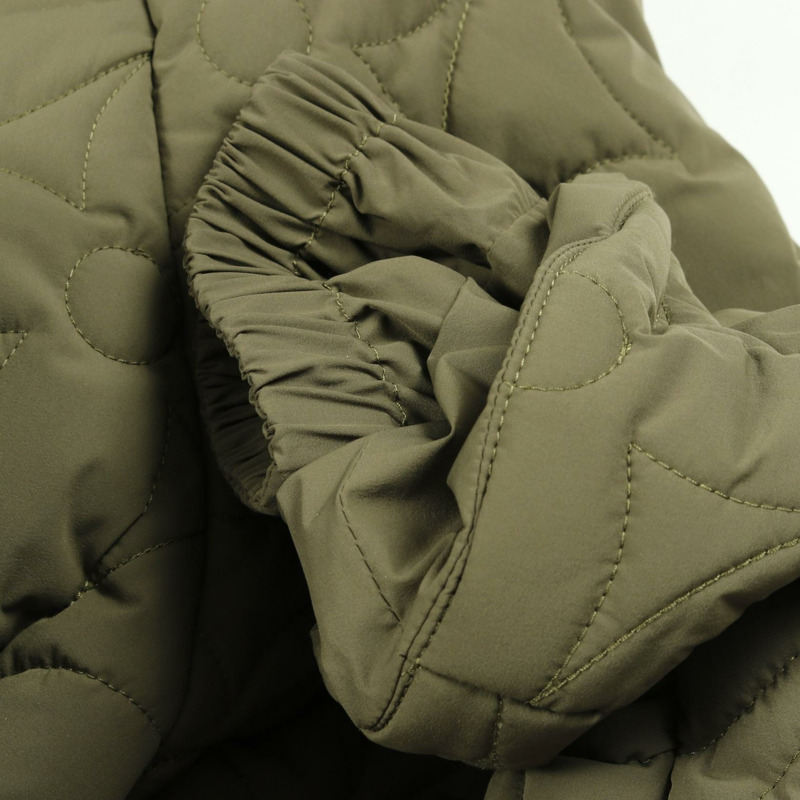 路易威登花卉絎縫連帽衫 其他外套 尼龍 卡其色 二手 男士-6