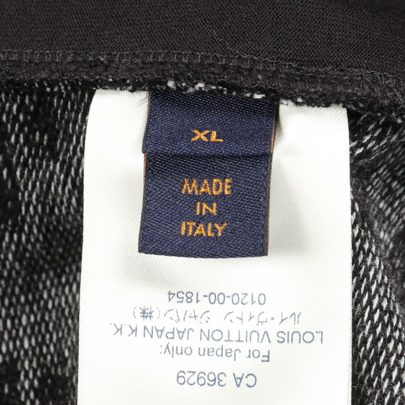 路易威登 LV 卡通提花拉鍊外套 其他外套 RM211M ZMH HKY21W 棉質黑色 二手 男款-5