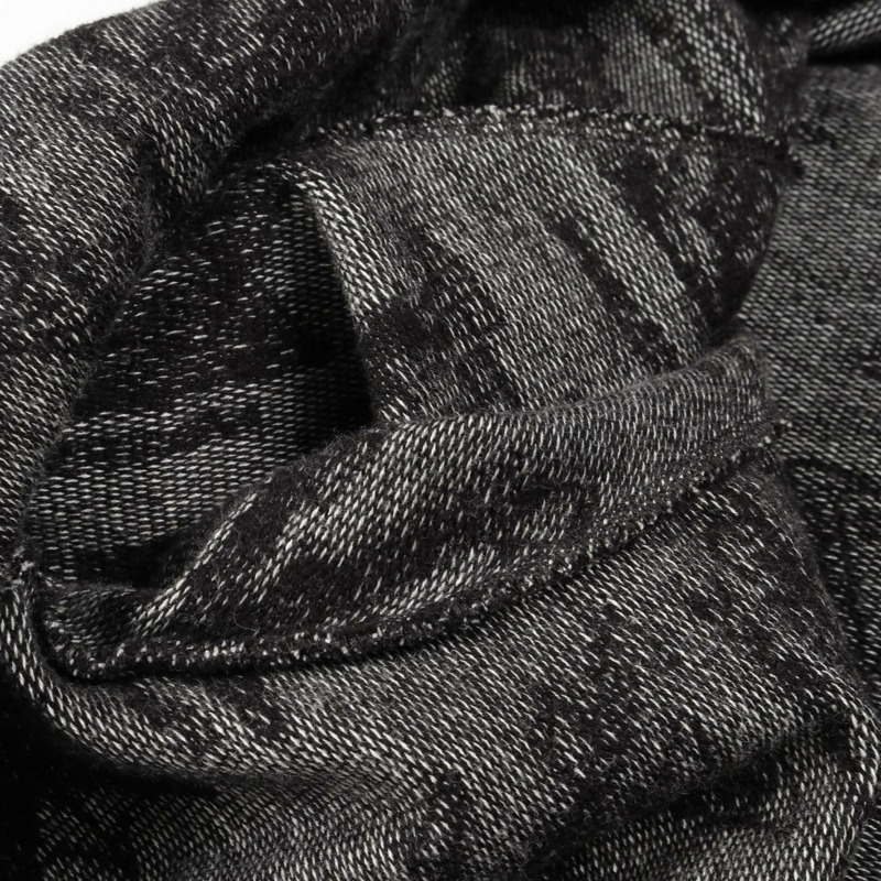 路易威登 LV 卡通提花拉鍊外套 其他外套 RM211M ZMH HKY21W 棉質黑色 二手 男款-9