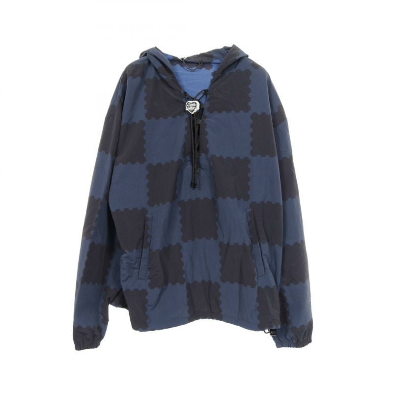 路易威登 Giant Damier 蕾絲外套 #48 外套 HMB22WJ15 尼龍海軍藍-0