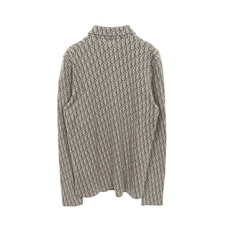 Christian Dior Oblique 襯衫上衣 XS 碼 023M550AT099 棉 米色 二手 男款-1