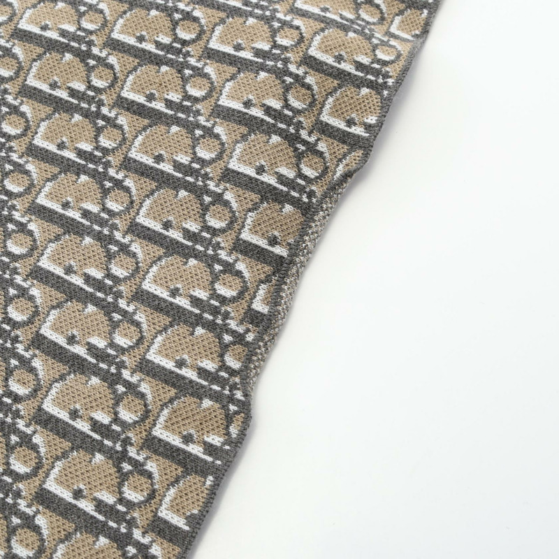 Christian Dior Oblique 襯衫上衣 XS 碼 023M550AT099 棉 米色 二手 男款-7