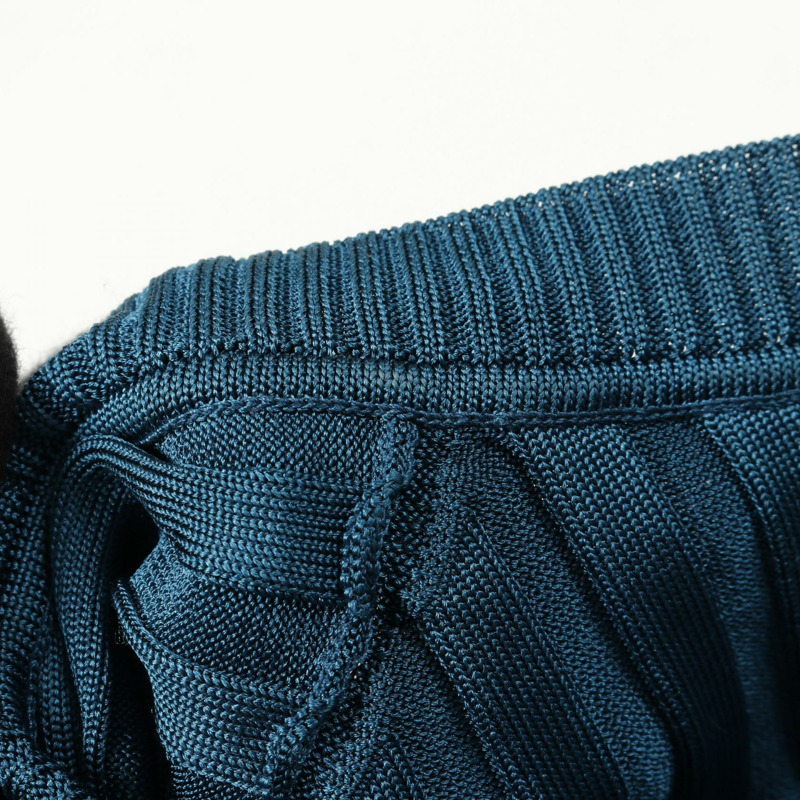 愛馬仕 (HERMES) 羅紋針織洋裝 16-7703 絲質 綠色 二手 女款 #34-6