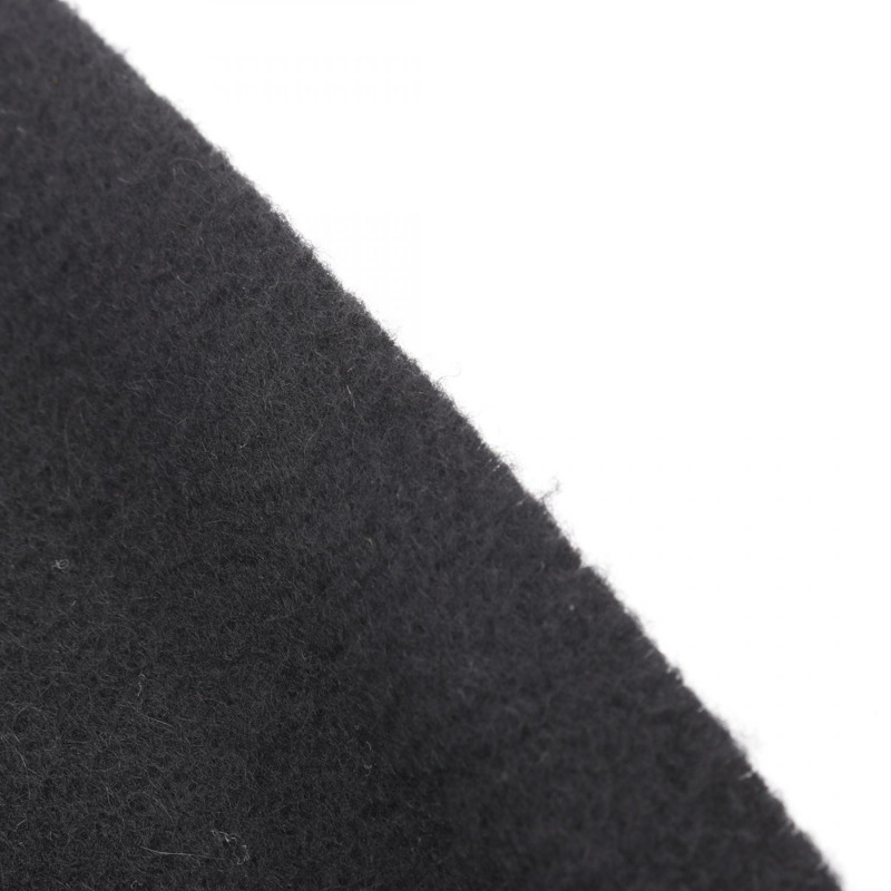 香奈兒 COCO 標誌山茶花圍巾 黑色 二手 女士 CC-5