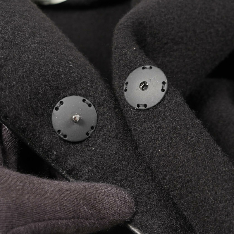 FENDI 其他款式羊絨貂皮大衣 黑白二手女裝-4