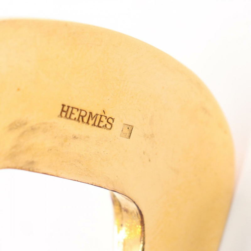 愛馬仕西部風格皮帶,黑色,二手,女士款-4