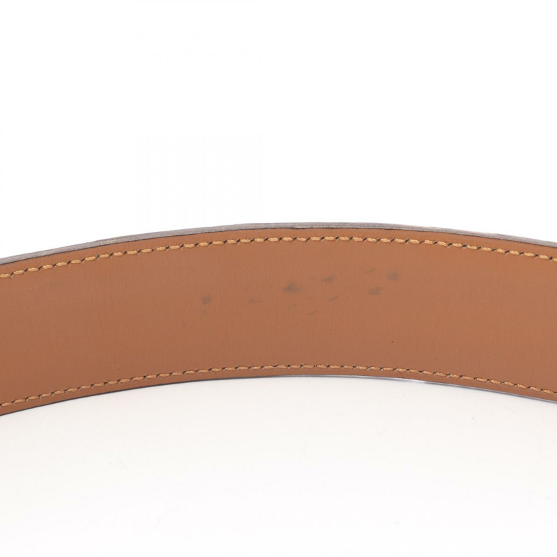 愛馬仕西部風格皮帶,黑色,二手,女士款-5