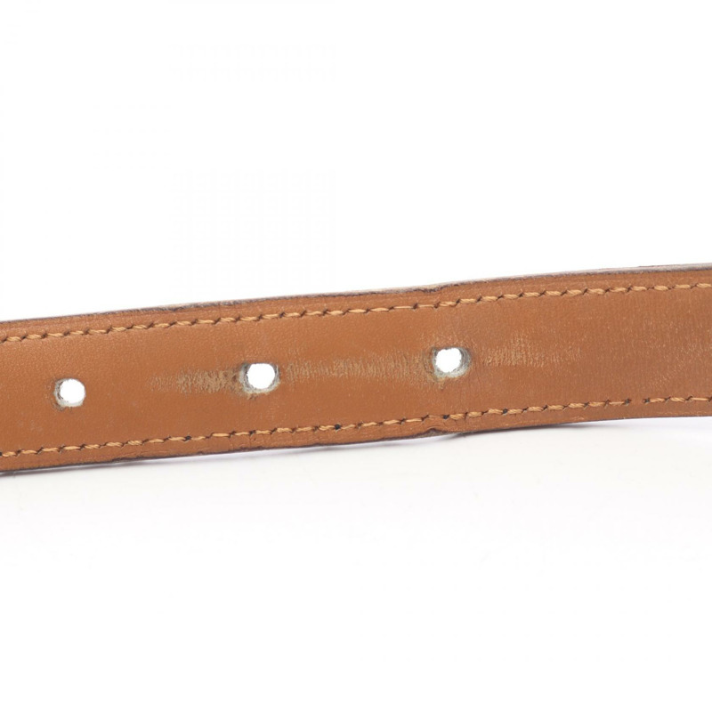 愛馬仕西部風格皮帶,黑色,二手,女士款-7