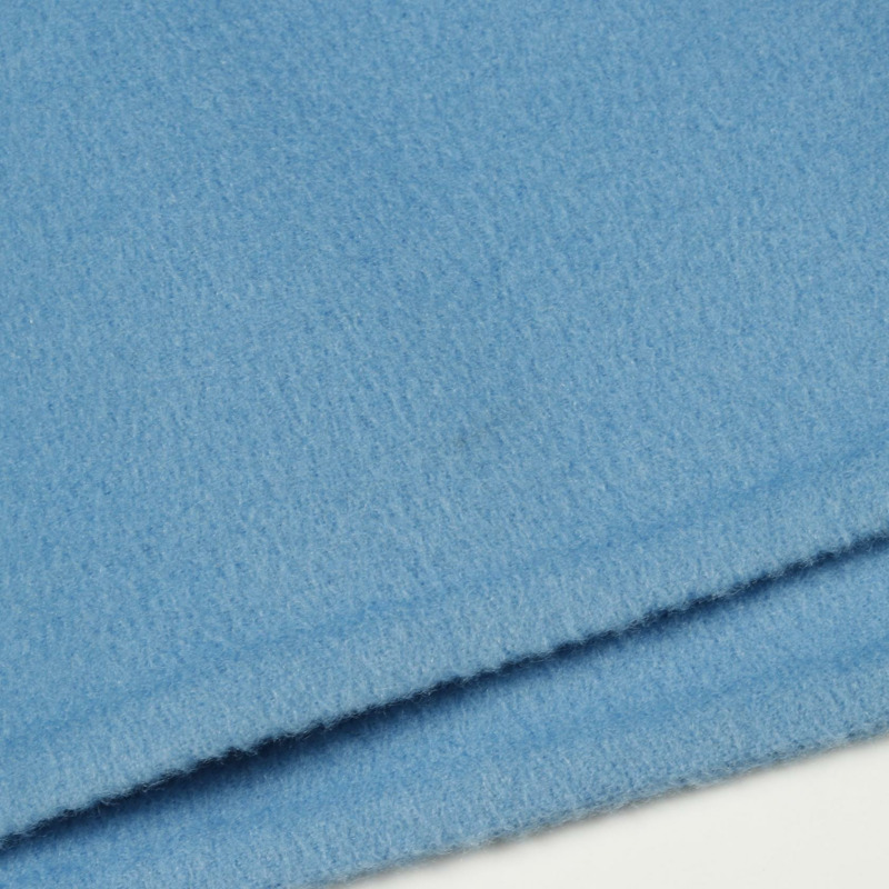 愛馬仕其他款式羊絨皮大衣藍色二手女裝-5