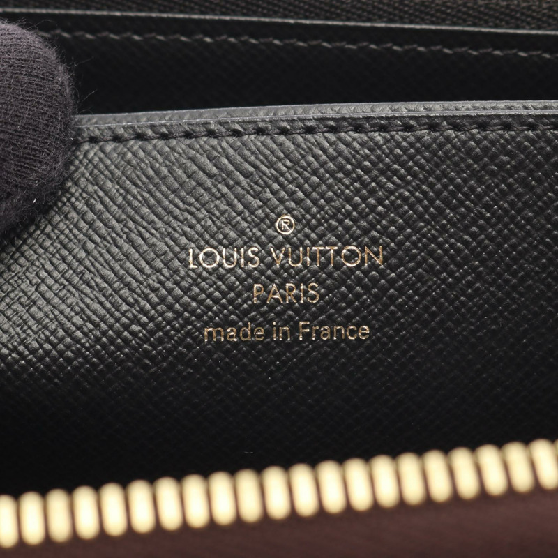 路易威登 Zippy 長版皮夾 M69353 Monogram Giant Reverse 帆布 棕色 二手-3