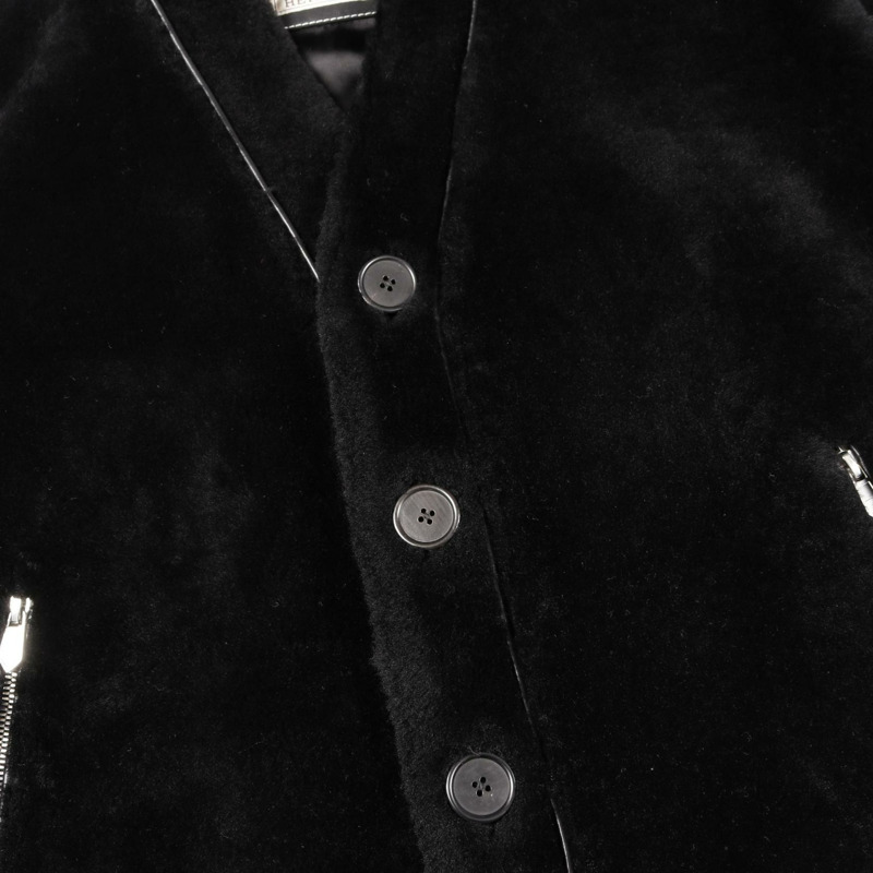 愛馬仕其他男士黑色羊毛夾克-7