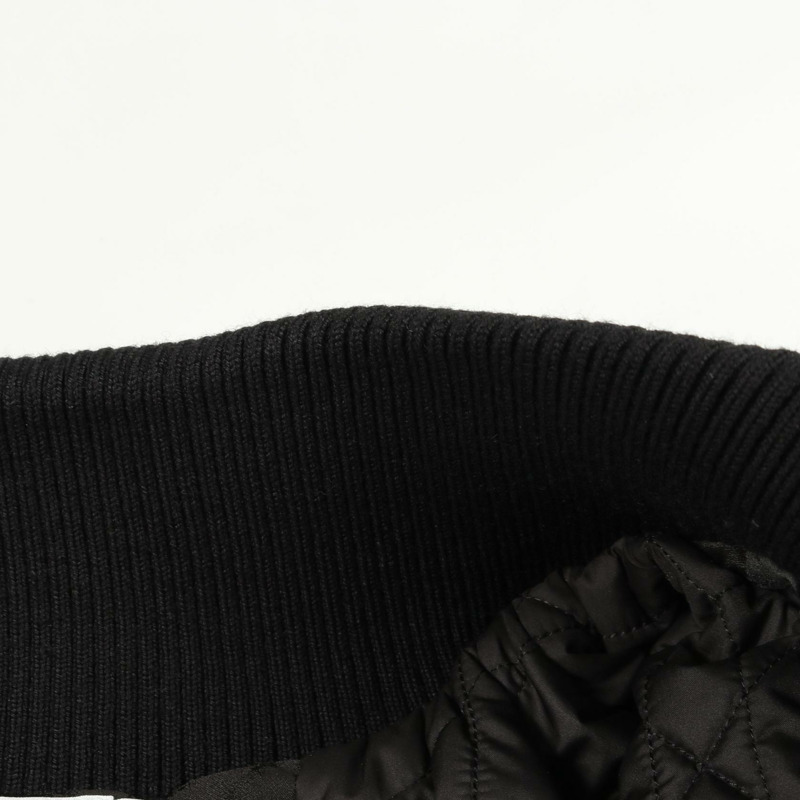 Dior 短款其他夾克,聚酯纖維,黑色,二手女款-5