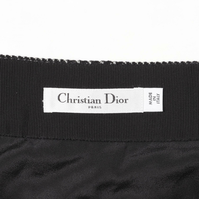 Dior 百褶羊毛裙，黑白配色，二手女款，40碼-2