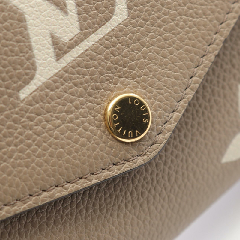 路易威登 Portefeuille Sarah 雙折皮夾長版皮夾 M81049 皮革 米色-9