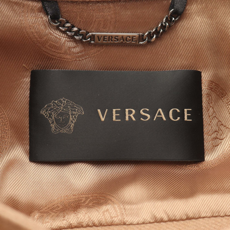 范思哲 其他外套 羊毛 駝色 米色 棕色 二手 男士-2