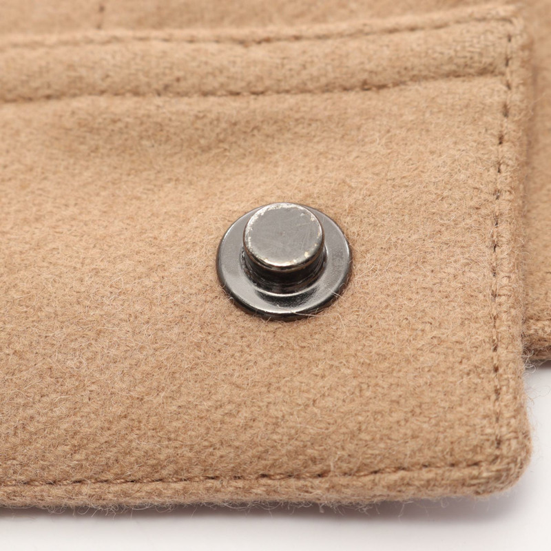 范思哲 其他外套 羊毛 駝色 米色 棕色 二手 男士-7