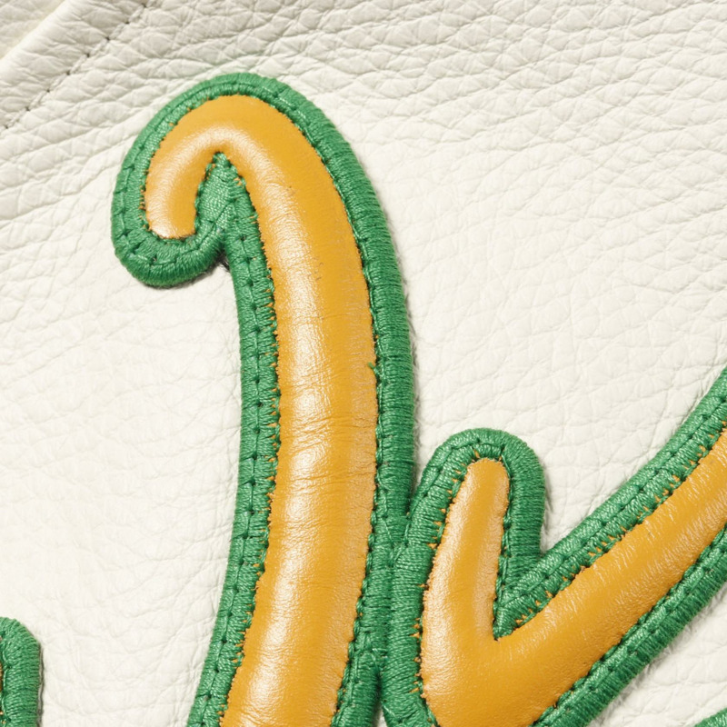 路易威登 (LOUIS VUITTON) 多片拼接皮革棒球夾克 RM222 MJY HNL90E #44 LV-6