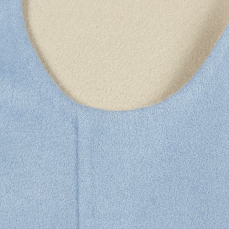 FENDI 最佳羊毛狐狸毛藍米色二手女裝-5