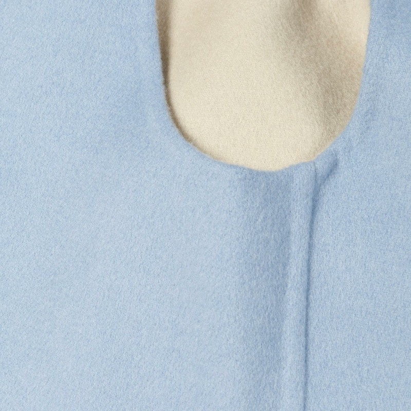 FENDI 最佳羊毛狐狸毛藍米色二手女裝-6