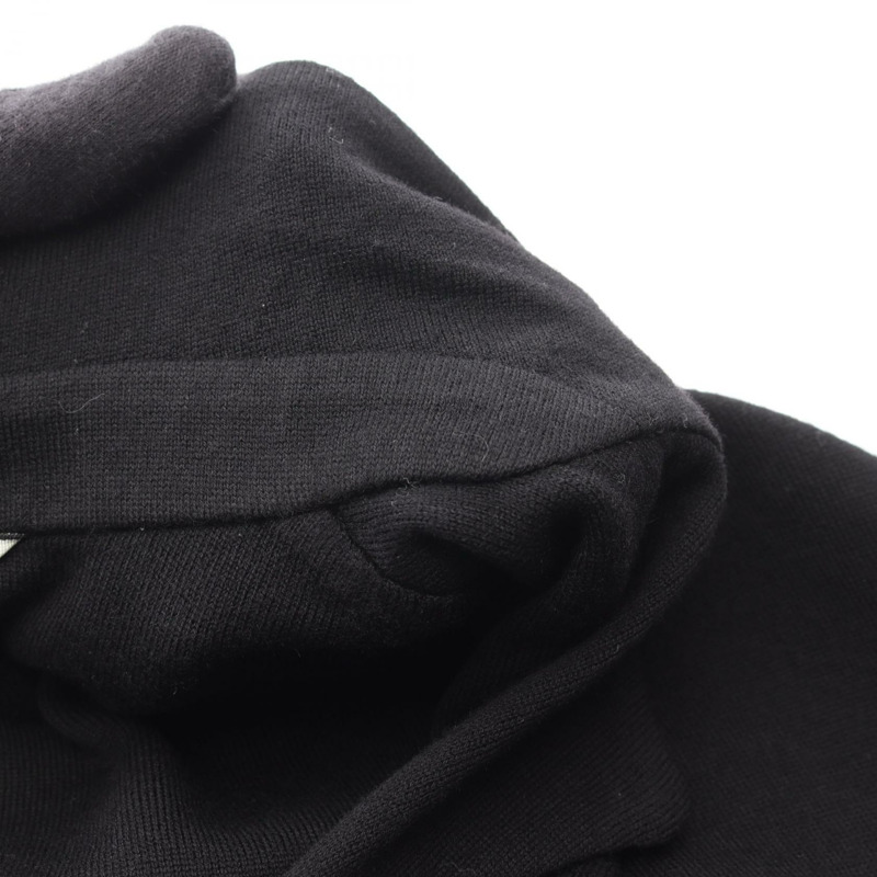 愛馬仕其他羊毛黑色二手女裝外套-5