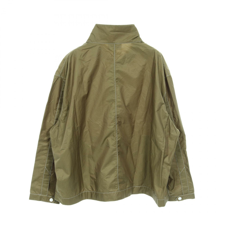 愛馬仕男士上衣外套衫 #44 H556100H4 棉尼龍卡其色 二手-1